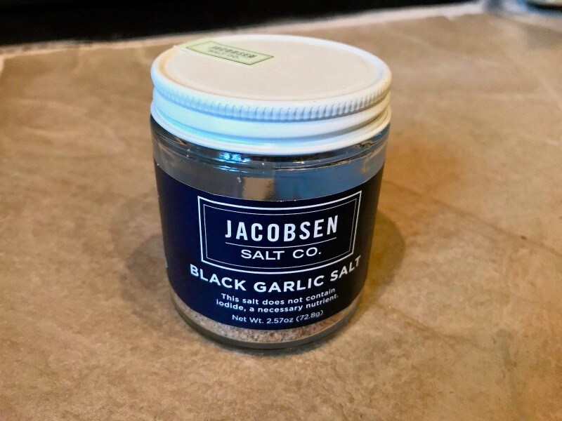 black garlic salt