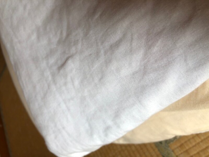 洗うたびに柔なくなる生地
