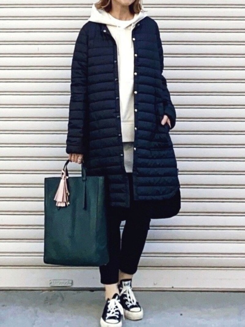 ダウンジャケットなら薄手でもしっかりあったか　出典：WEAR