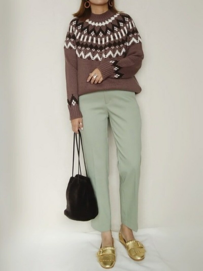 GU フェアアイルセーター 2490円（税抜）