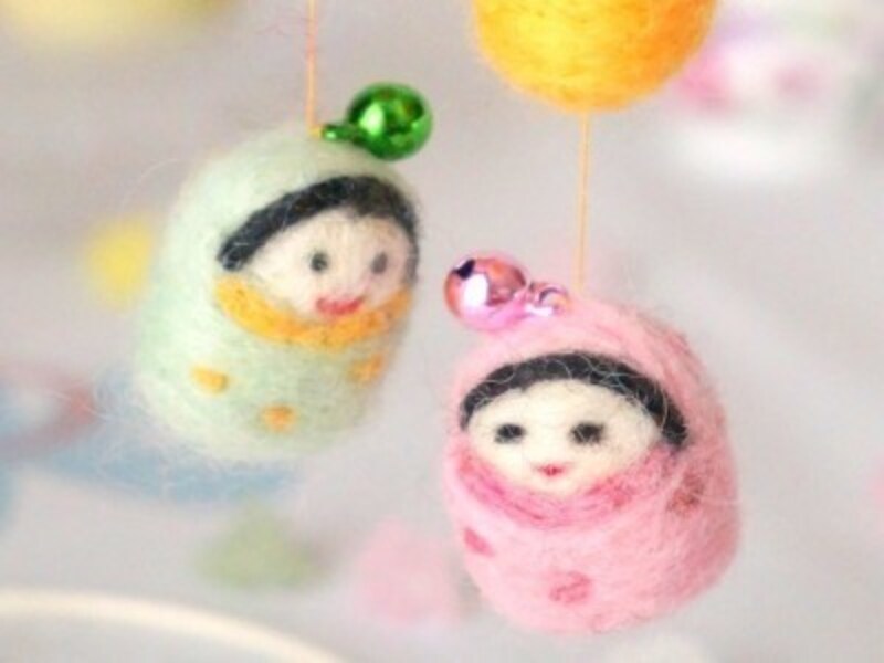 羊毛フェルトでお雛様製作！つるし雛にもなる手作りお雛様・お内裏様