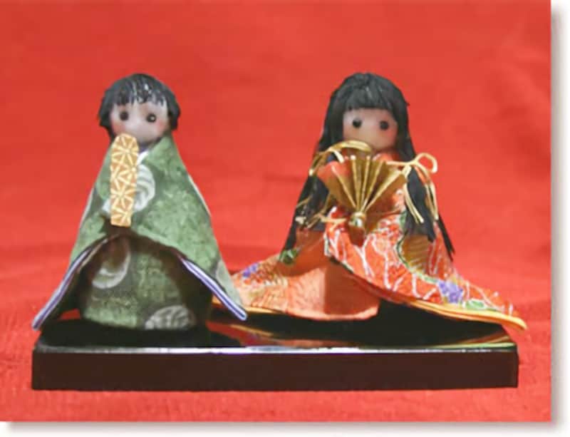 ちりめんや千代紙でお雛様製作！わらべ雛の手作りお雛様・お内裏様