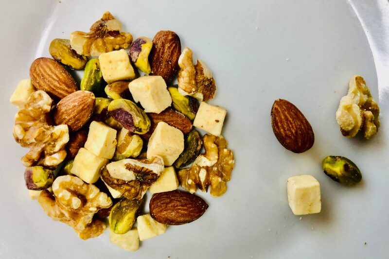 味付けはチーズだけ。ぐわっと広がる旨味と風味