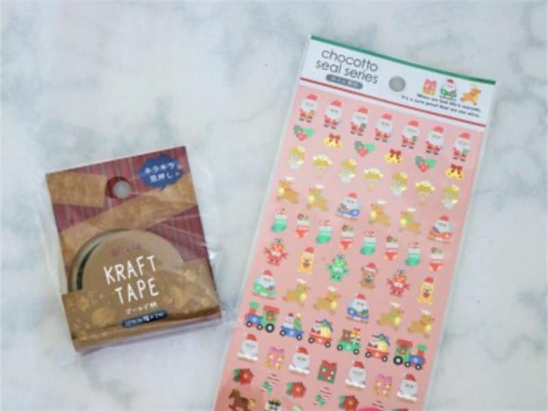 キャンドゥ・クリスマス シール類