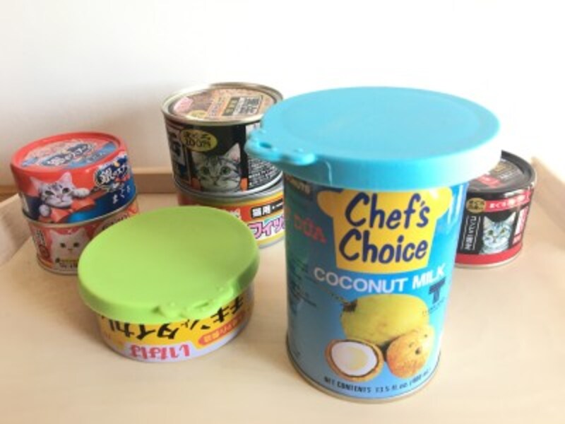 猫缶カバー。さまざまな缶詰に対応