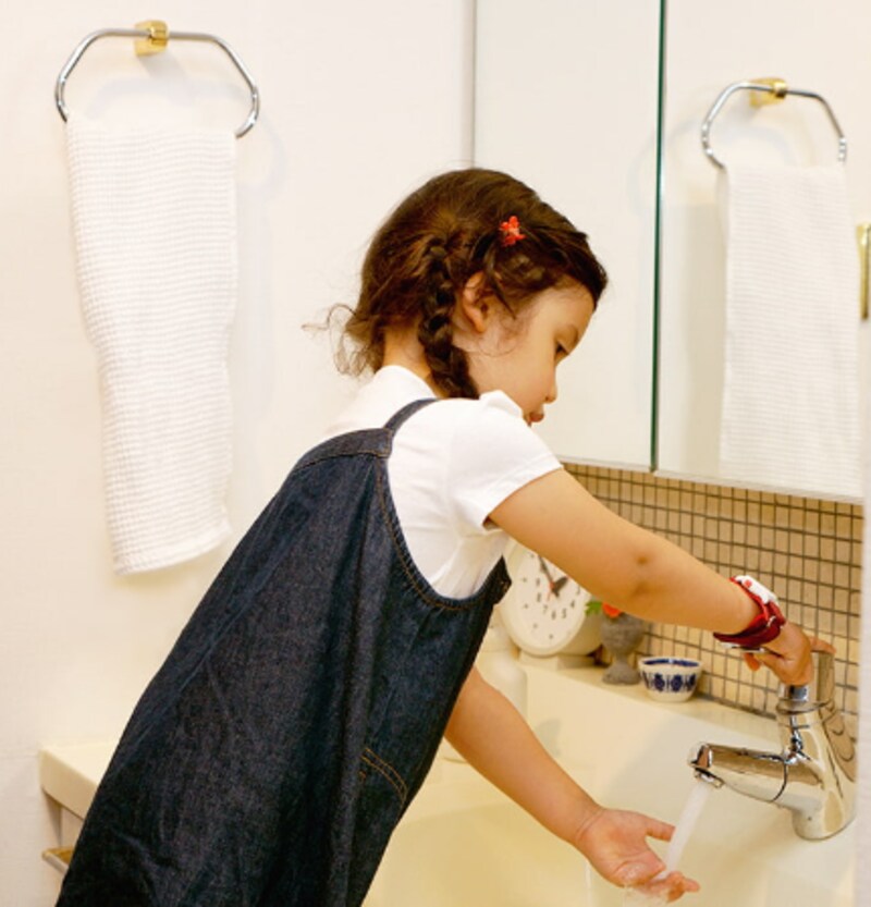 防水加工もなされているので、手を洗う時も外す必要がない