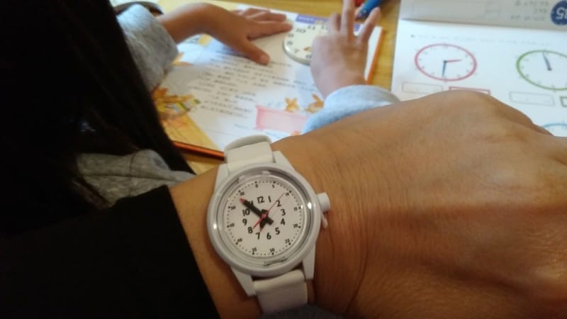 時計学習の導入に、とても重宝する