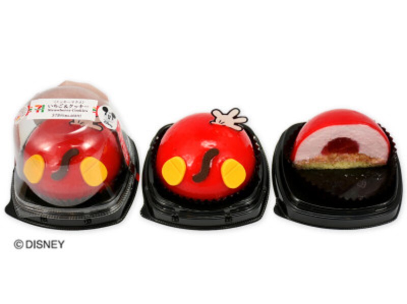 「いちご＆クッキー／ミッキーマウス」（378円＋税）