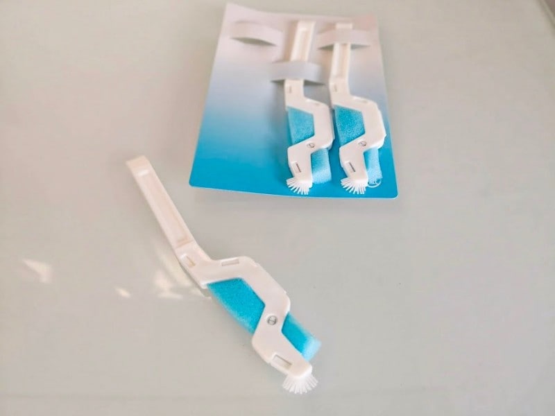 トイレ掃除　シャワーノズル専用便利グッズ　100均ダイソー