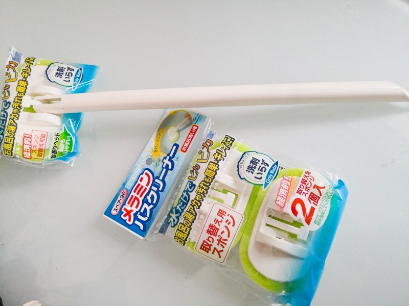 風呂の大掃除に便利な100均掃除グッズ
