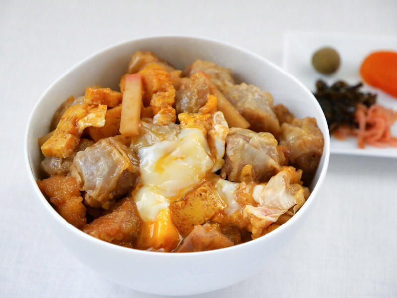 シウマイ弁当丼の完成!