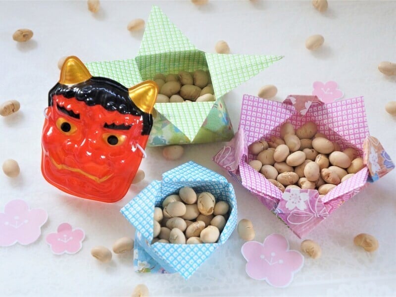 鬼を追い払ったら節分パーティーを開きましょう!