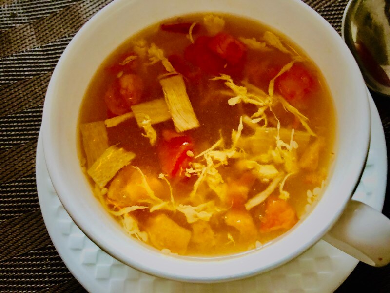 ドライトマトから旨味がジュワッと。