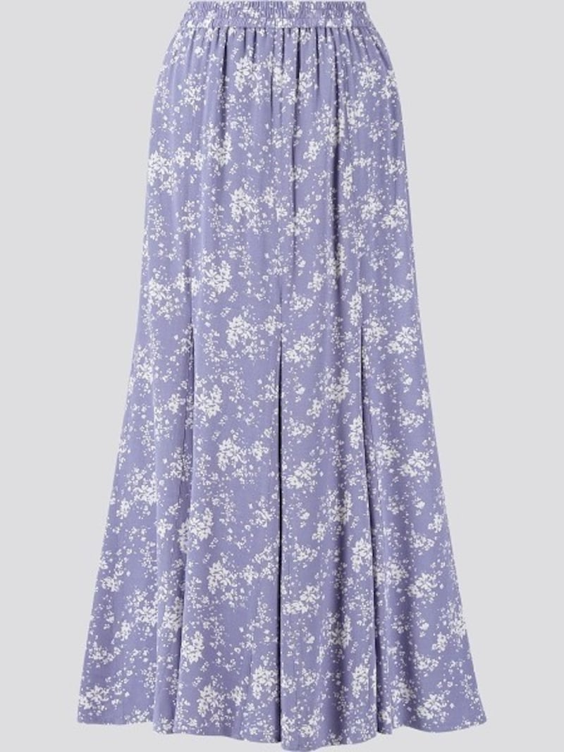 ユニクロ　プリントマーメイドロングスカート　2990円（税抜）