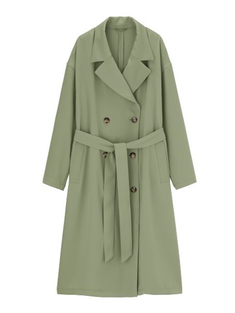 GU トロミトレンチコート 3990円（税抜）