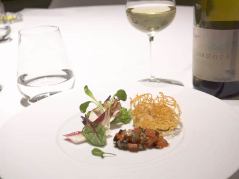 ワインとのペアリングコース