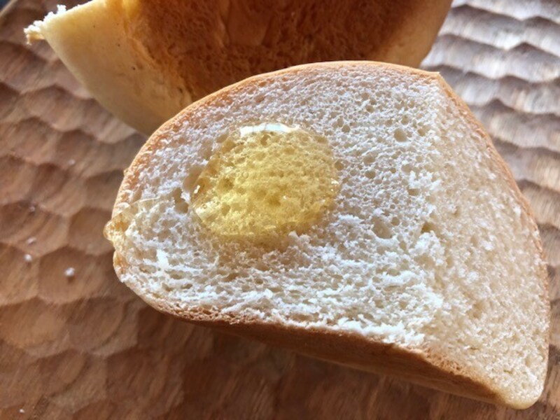 蜂蜜を添えていただきます！