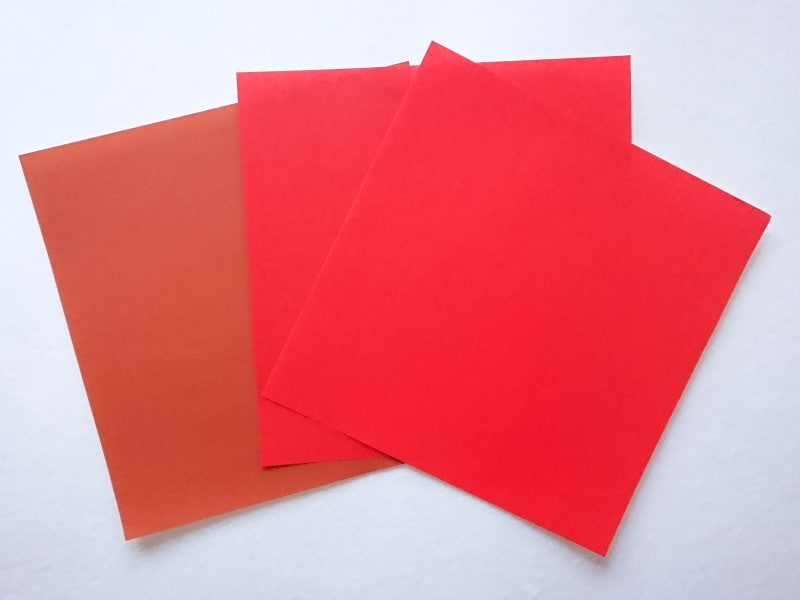 赤ずきんちゃんを折る