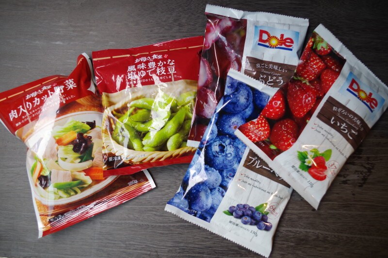 「素材系」の冷凍食品が充実しているファミマ