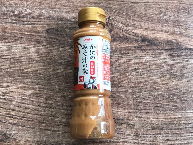 カルディおすすめかにの味噌汁