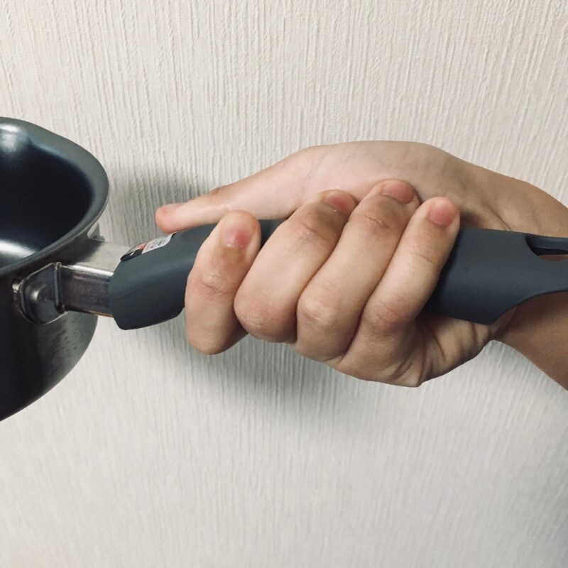 シリコン塗装されてるハンドル