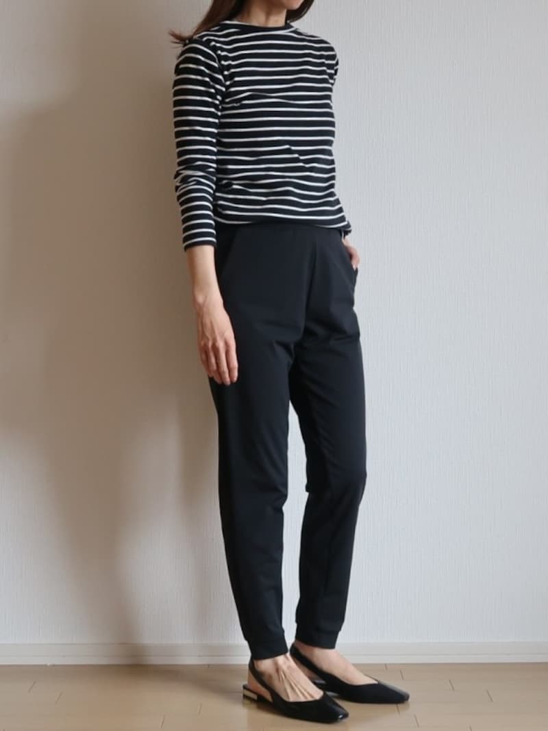 ひざ下がシュッときれいに締まって見えるのも優秀です