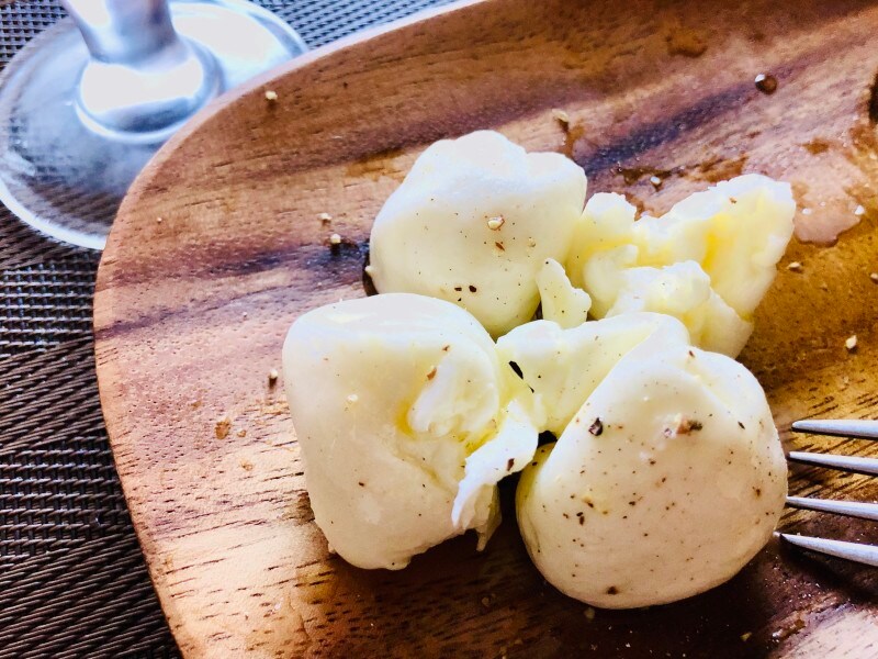 ほんのり温かいうちに。オリーブオイルでシンプルに