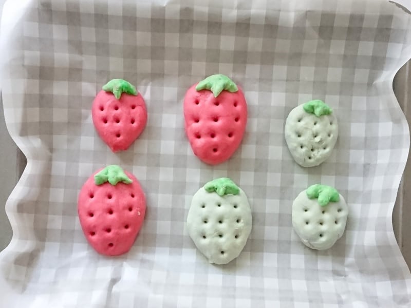 小麦粉粘土 作品 オーブンで焼く