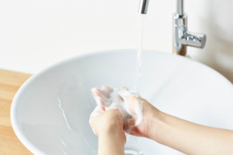 手荒れ・乾燥を防ぐ正しい手の洗い方