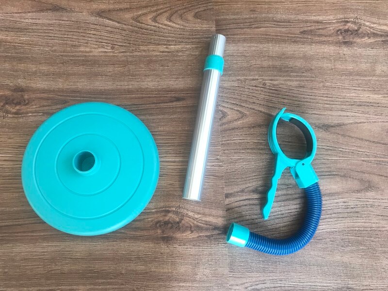 わがんせドライヤースタンドの重みがある土台