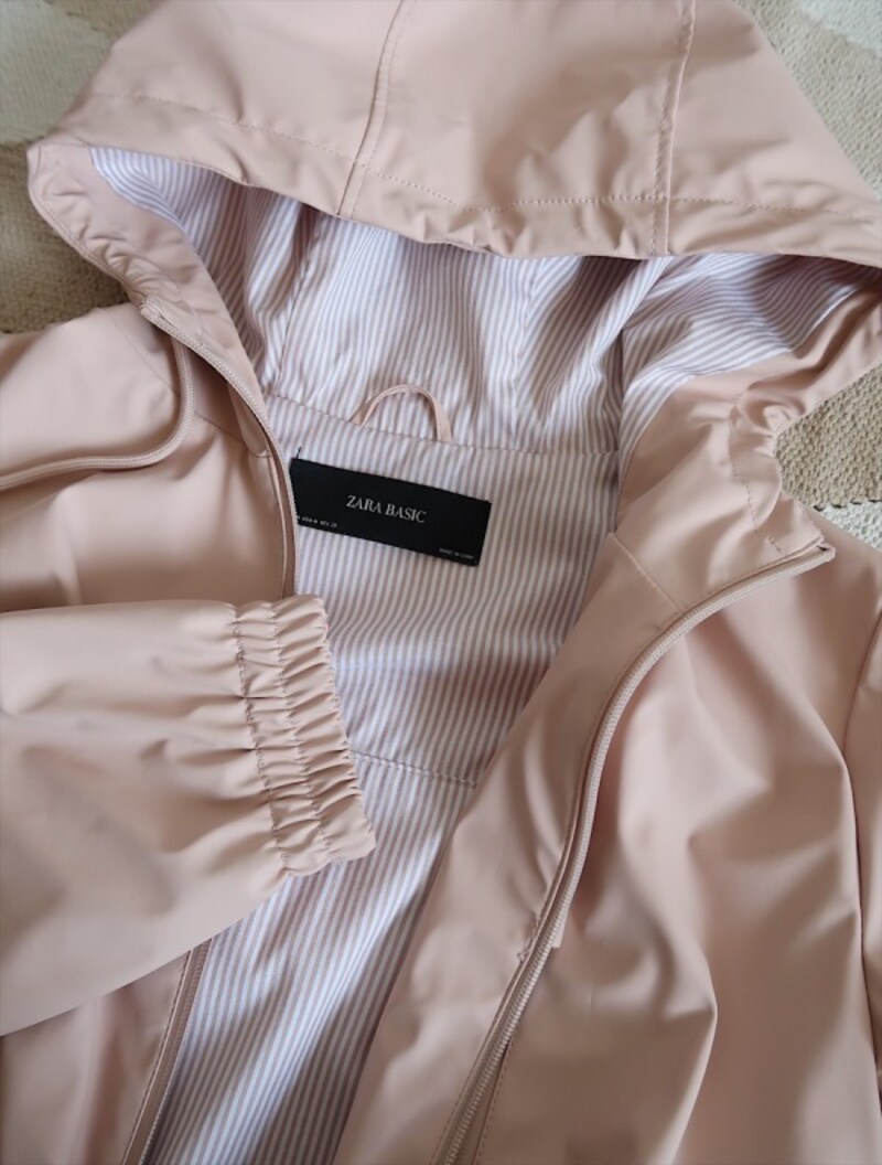 ピンクの細いストライプもお気に入りです