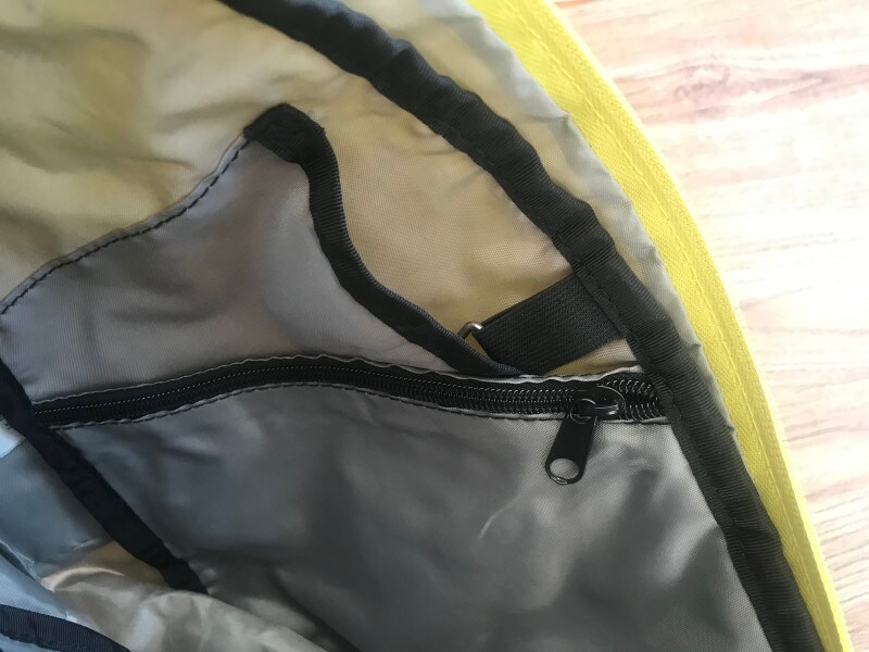 ヘルシーバックバッグ内側収納