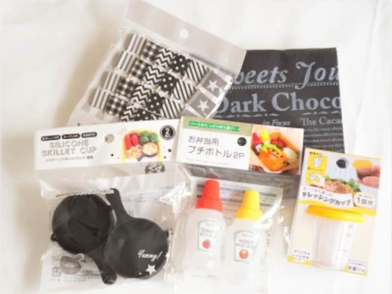 おうちピクニック 子ども 100均　調味料は可愛い容器に移そう