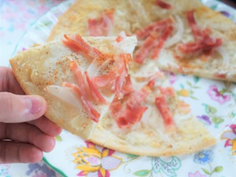 おうちピクニック 子ども 料理　アルザス旅行の思い出の味を再現した自己流タルトフランベ