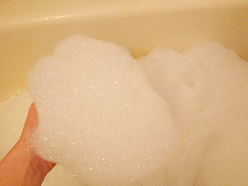 アンパンマンあわ入浴剤であわ風呂を楽しもう