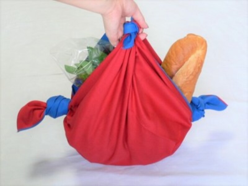 風呂敷エコバッグの作り方