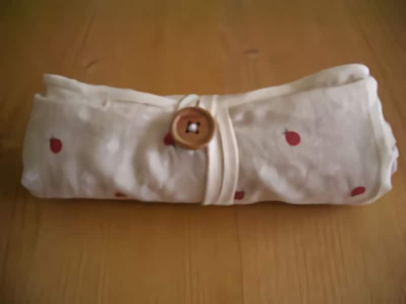 簡単で型紙不要なエコバッグの作り方