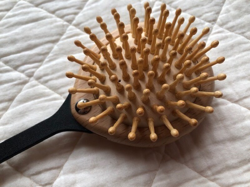 竹ピンの方。力が均等に伝わる感じ