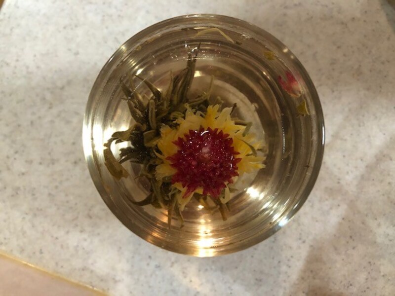 2分くらいで花が咲く