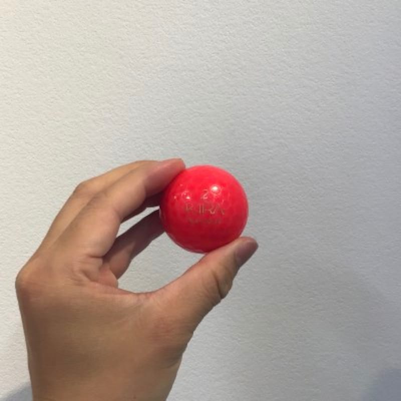 1. ゴルフボール（1個）を用意しましょう！
