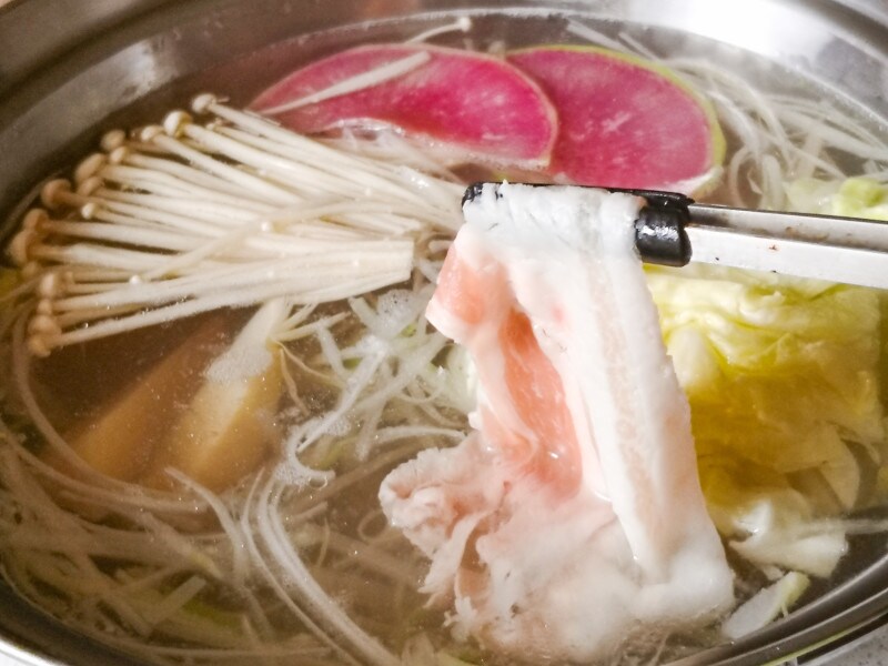 しゃぶしゃぶ鍋テイクアウト　豚組しゃぶ庵六本木