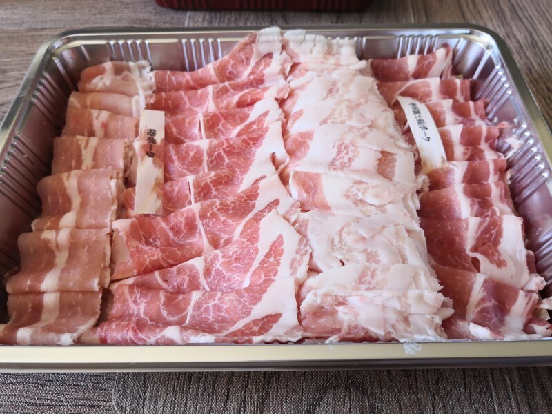 豚組しゃぶ庵六本木　テイクアウトホームセットの肉