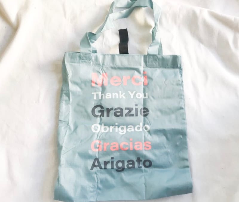 3COINSエコバッグおすすめパーテーションタイプ