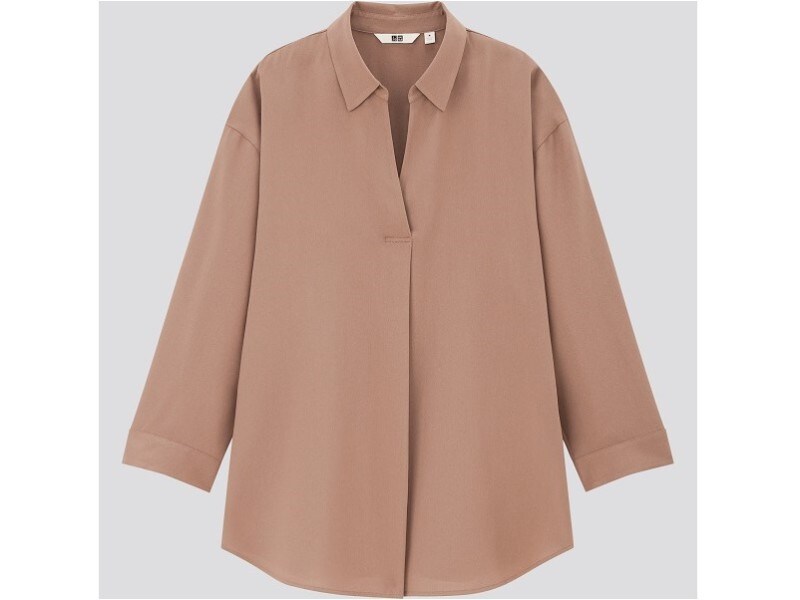 ユニクロ　レーヨンスキッパーブラウス　1990円（税抜）