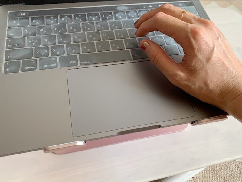 手を置いてもぐらぐらしない安定感はやはり安心です