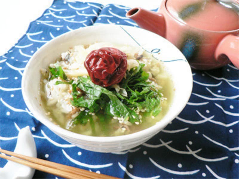 おうち居酒屋レシピ さんまの蒲焼缶で梅さんま茶漬け