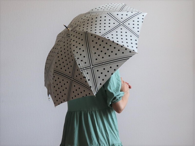 日傘としても雨傘としても使えるのが便利！