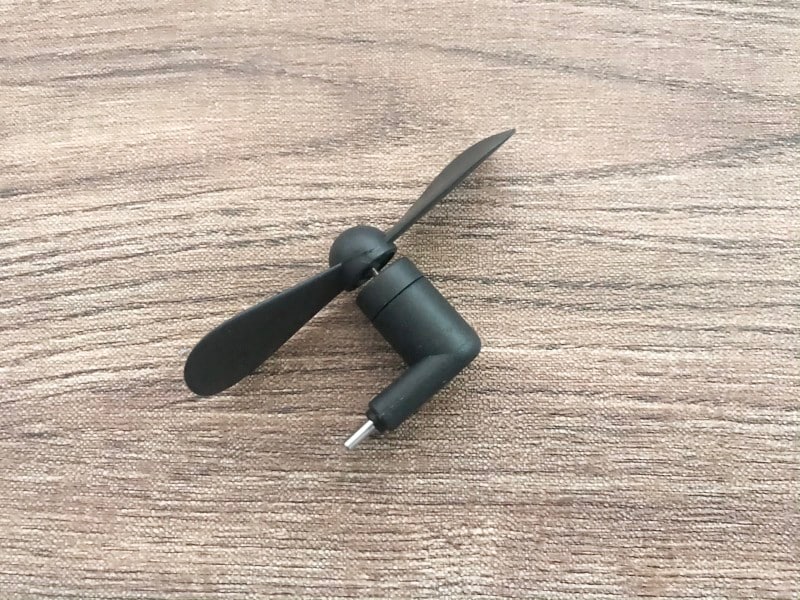 スマホ扇風機 ダイソー