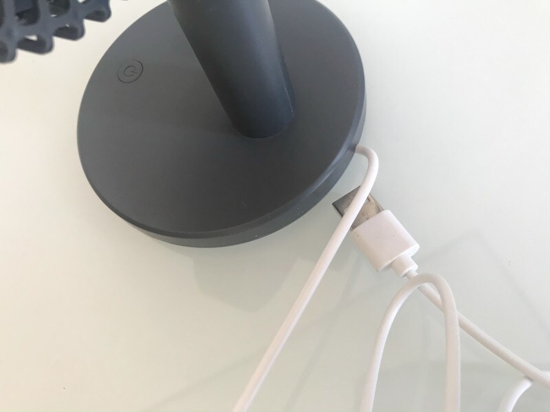 ダイソーUSB扇風機