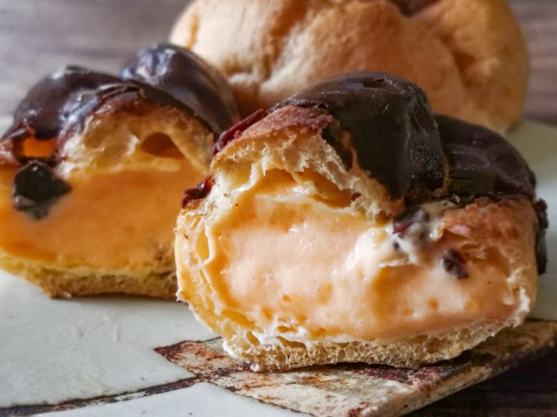 ローソンストア100のスイーツエクレア